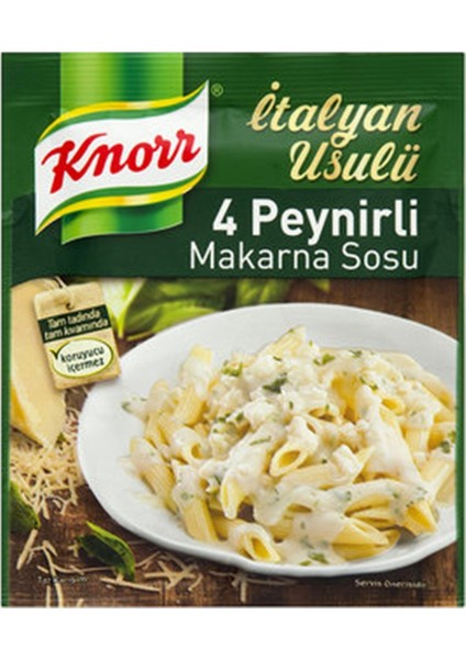 Peynirli 50 gr Makarna Sosu 12'li Set