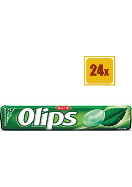 Olips Stick Nane 28 gr Şeker 24'lü Set