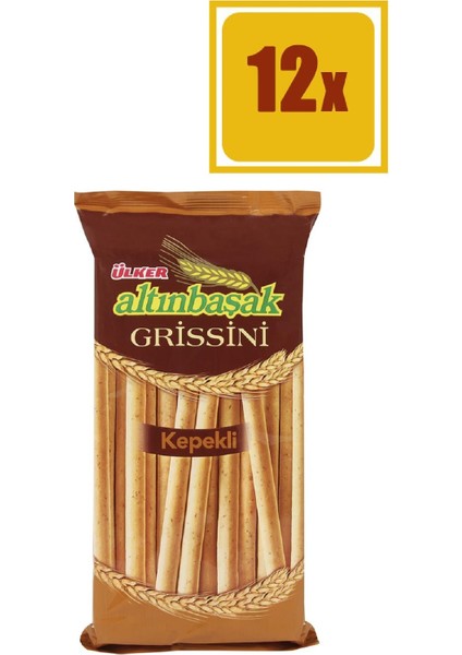 Altınbaşak Grissini Kepekli 125 gr 12'li Set