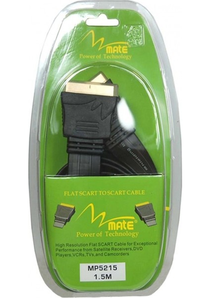 Scart Kablo 1.5 mt