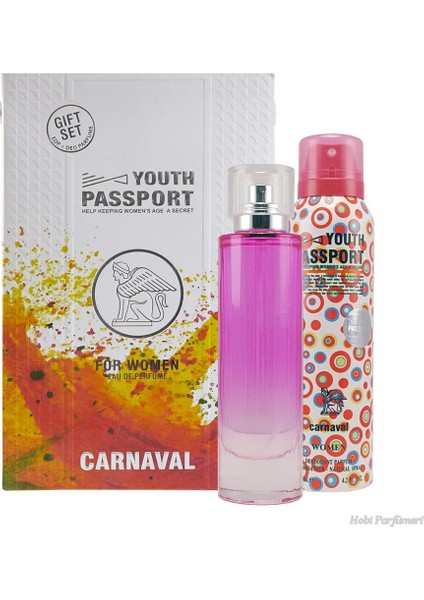 Carnaval Kadın Parfümü + Deodorant Set