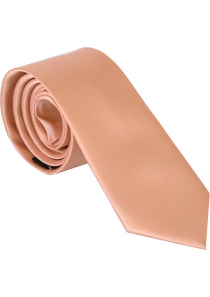 Erkek Mavi Gömlek Somon Rengi Kravat Gömlek Kombin Seti fırsatları