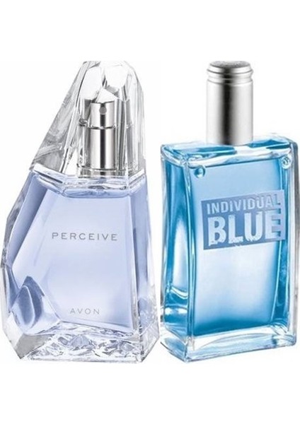 Perceive 50 ml Bayan Edp+Avon Individual Blue 100 ml Erkek Edt