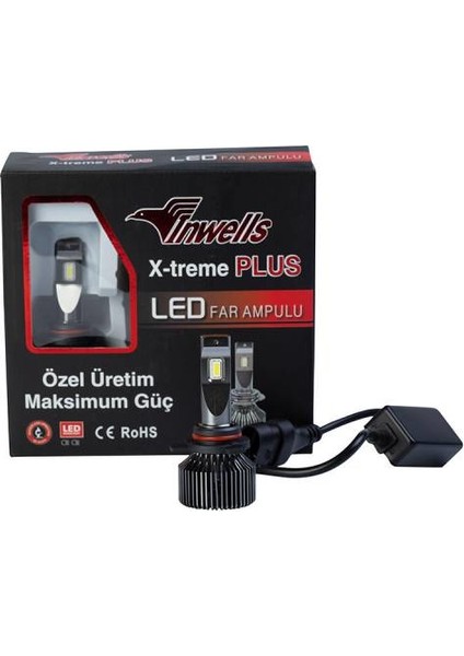 X-Treme Plus LED Xenon Zenon 15000 Lümen H1 / H4 / H7 / H11 / 9005 / 9006