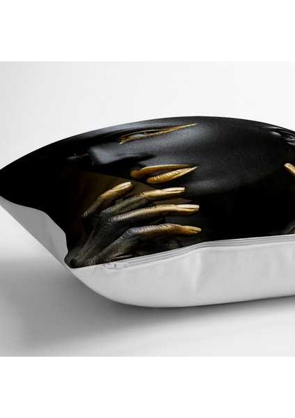 African Gold Kadın Özel Tasarımlı Dekoratif Yer Minderi - 70 x 70 cm fiyatları