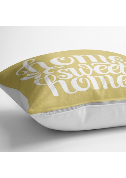 Home Sweet Home Dijital Baskılı Dekoratif Yer Minderi K - 70 x 70 cm fiyatları