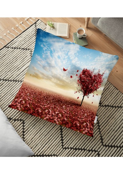 Real Homes Dijital Baskılı Yer Minderi - 70 x 70 cm