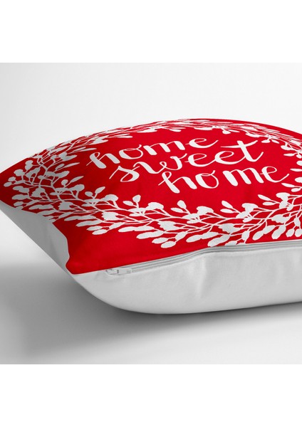Home Sweet Home Dijital Baskılı Dekoratif Yer Minderi - 70 x 70 cm fiyatları