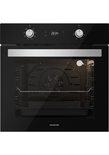 Siyah Cam Ankastre Set Bo6504B01 - Cs5349B01 - 3420