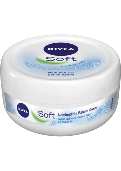 Soft Nemlendirici Bakım Kremi 2 x 300 ml fırsatları