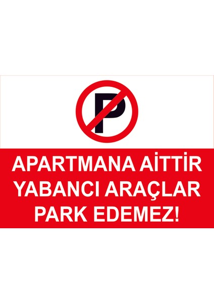 Park Yasak Levhası