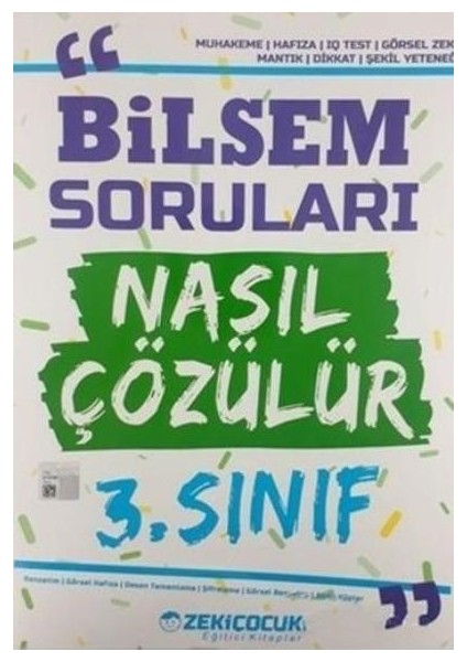 Örnek Akademi Yayınları Zekiçocuk 3. Sınıf Bilsem Soruları Nasıl Çözülüryeni