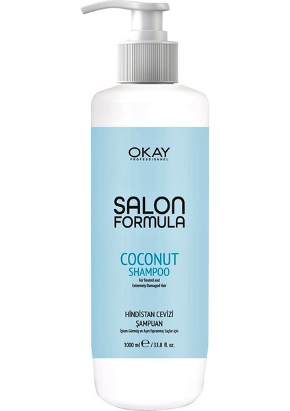 Salon Formula Coconut - Hindistan Cevizi Şampuan 1000 ml