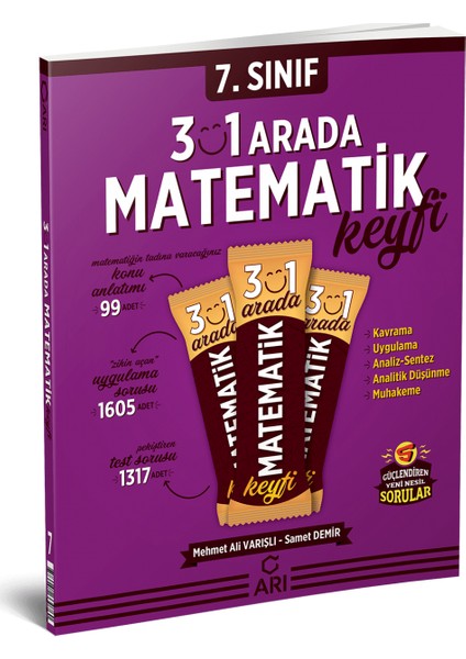 Matemito 7.Sınıf 3’ü 1 Arada Matematik Keyfi