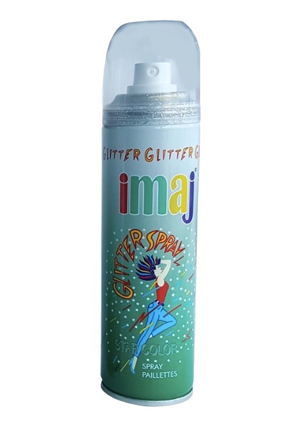 Imaj Glitter Sprey Gümüş Simli 100 ml