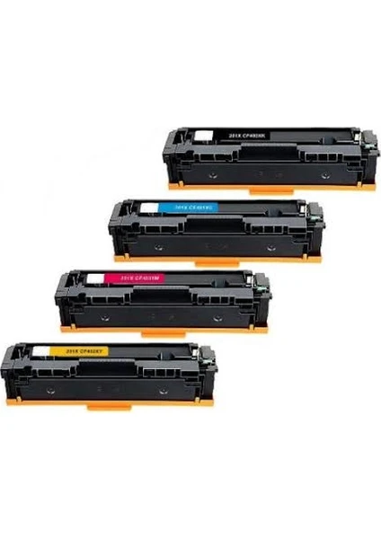 HP 201A/CF400A/CF401A/CF402A/CF403A Toner - Renkli