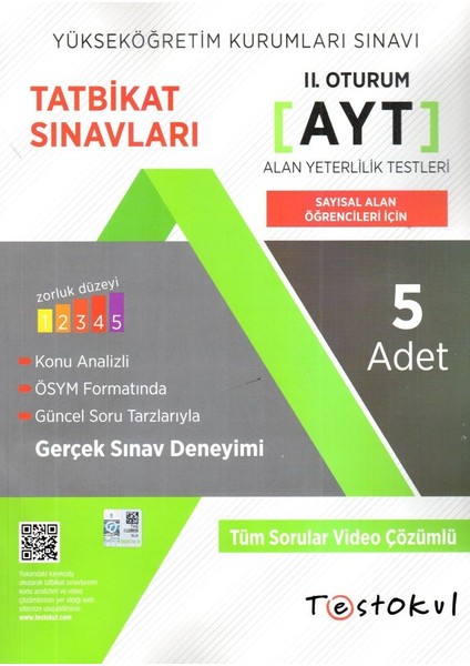 AYT Sayısal Alan Öğrencileri Için Tatbikat Sınavları