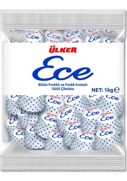 Ece İkramlık Fındıklı Çikolata 1 kg