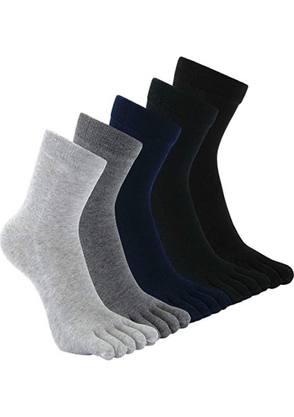 6'lı Parmaklı Siyah Hijyenik Erkek Mantar Çorap fiyatları