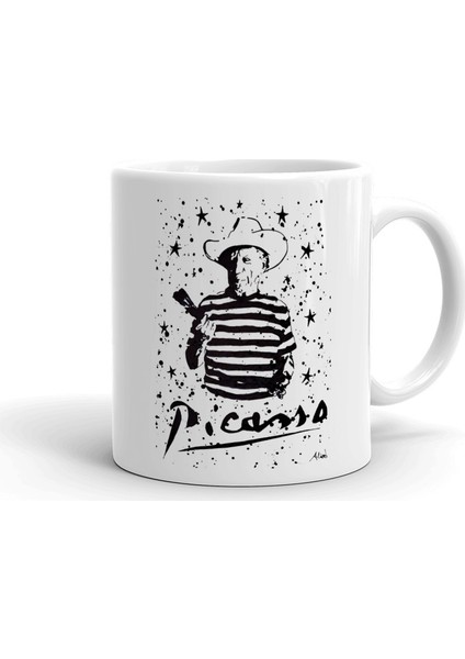 Picasso Seramik Kupa Bardak