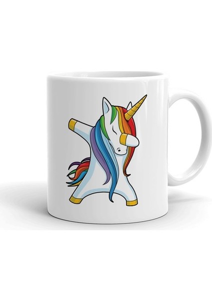 Dansçı Uniorn Seramik Kupa Bardak