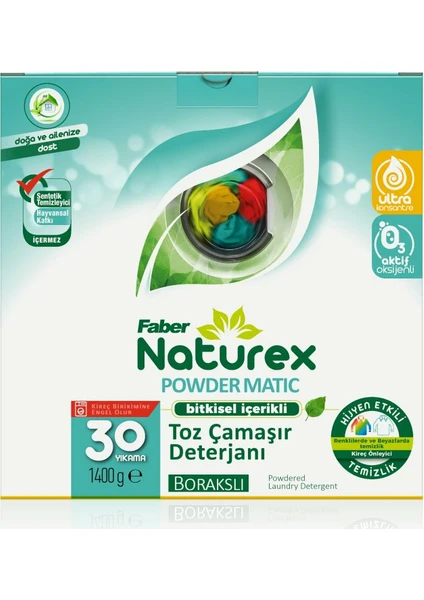 Powder Matic Toz Çamaşır Deterjanı (1.4kg Kutu)