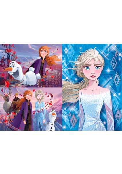 Frozen 2 Puzzle 3 x 48 Parça
