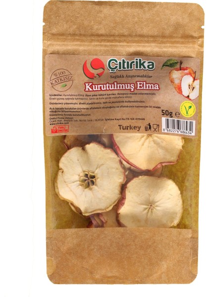 Kurutulmuş Elma 50 gr