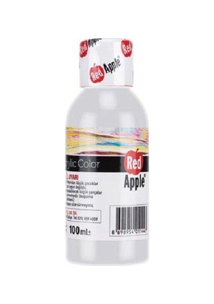 RA110-15 Akrilik Boya 100 g Beyaz