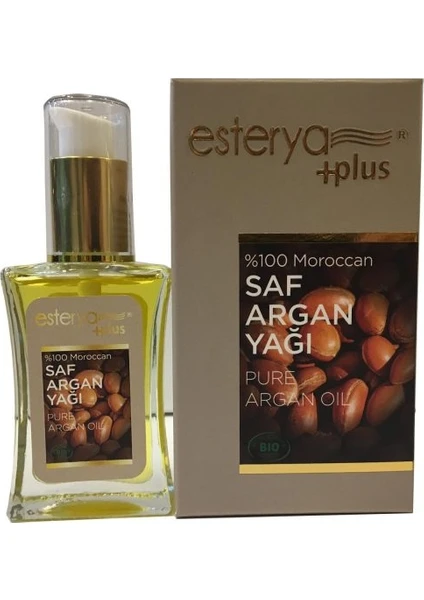 Esterya Plus Saf Argan Cilt ve Saç Bakım Yağı 30 ml