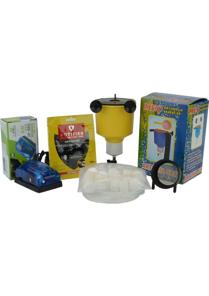 Meç Artemia Çıkarıcı Motorlu Set