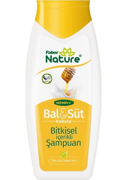 Nature Refresh Hair Bal & Süt Bitkisel İçerikli Saç Şampuanı 400 ml