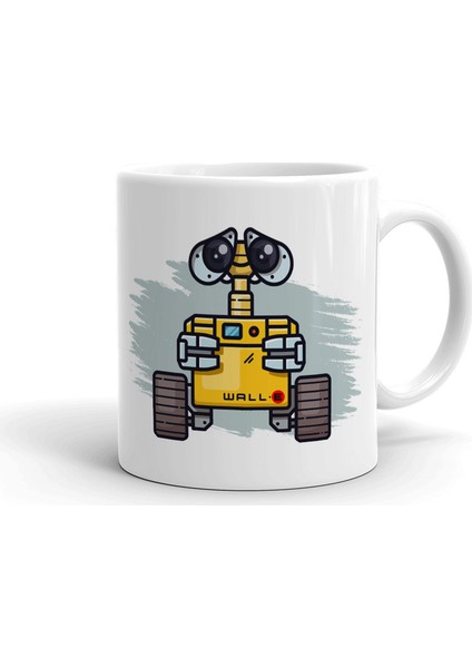 Wall E Seramik Kupa Bardak