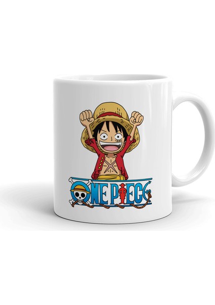 One Piece Seramik Kupa Bardak