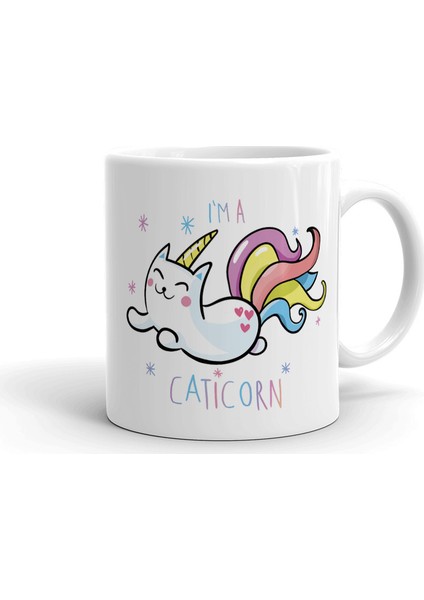 Caticorn Seramik Kupa Bardak