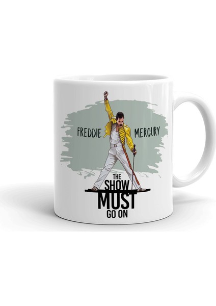 Freddie Mercury Seramik Kupa Bardak