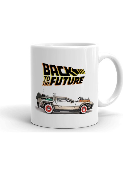 Geleceğe Dönüş Seramik Kupa Bardak