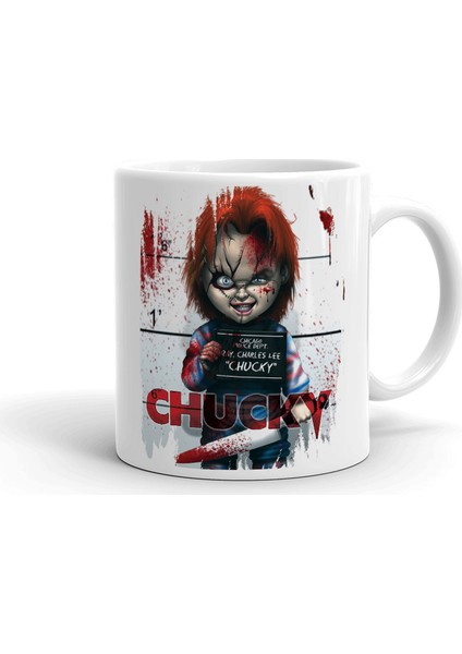 Çaki Chucky Seramik Kupa Bardak