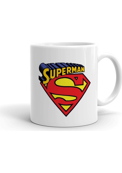 Süpermen Seramik Kupa Bardak