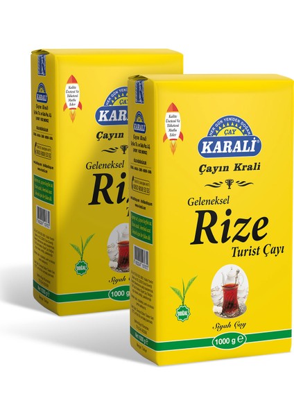 Geleneksel Rize Turist Dökme Çay 1 kg x 2 Adet