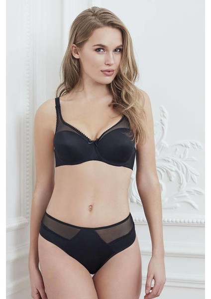 Tül Detaylı Balensiz Minimizer Sütyen 3606