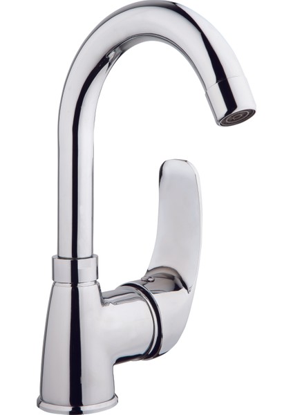 Luna Kısa Kuğu Mix Lavabo Bataryası