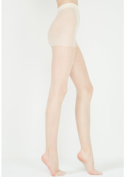 Kadın Likra Fit 15 Parlak Külotlu Çorap