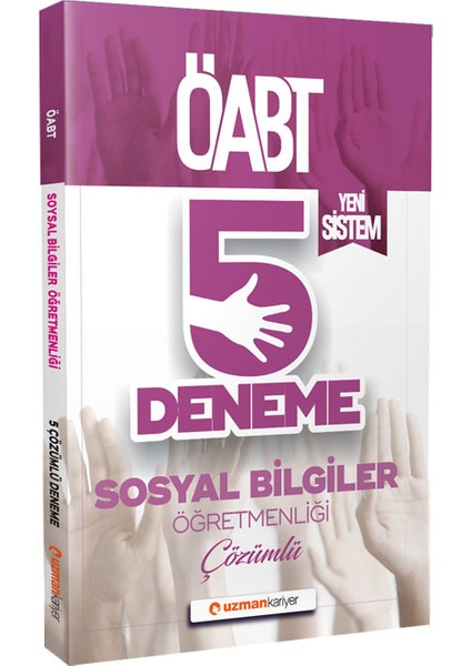 ÖABT2020 Sosyal Bilgiler Öğretmenliği Çözümlü 5 Deneme