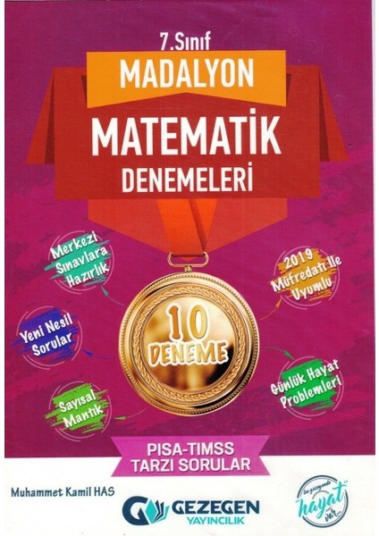 Madalyon 7.Sınıf 10'lu Matematik Denemeleri