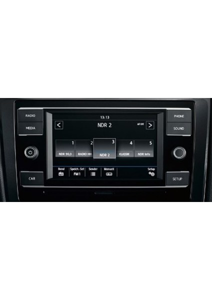 Volkswagen Passat 7 Inç Navigasyon Ekran Koruyucu Cam