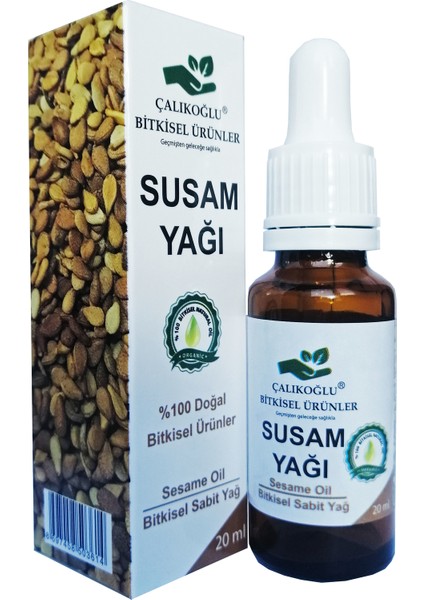 Çalıkoğlu Bitkisel Ürünler Susam Yağı 20 ml