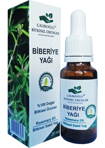 Çalıkoğlu Bitkisel Ürünler Biberiye Yağı 20 ml