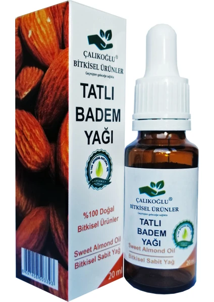 Çalıkoğlu Bitkisel Ürünler Tatlı Badem Yağı 20 ml