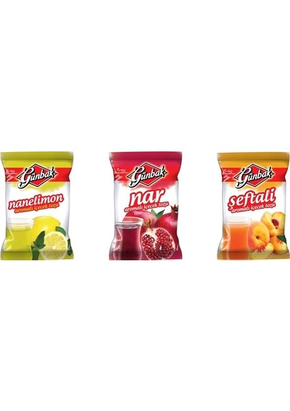 Nane Limon Nar ve Şeftali Aromalı Toz Içecek 750 gr